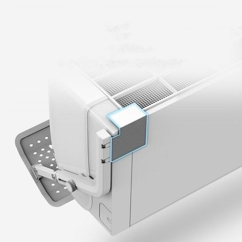 DDongdongqiang Adjustable AC Air Flow Deflector, Air Conditioner Deflector, Mini Split Vent Deflector, Anti-Direct Blowing Shield for Wall-Mounted Air Conditioners
