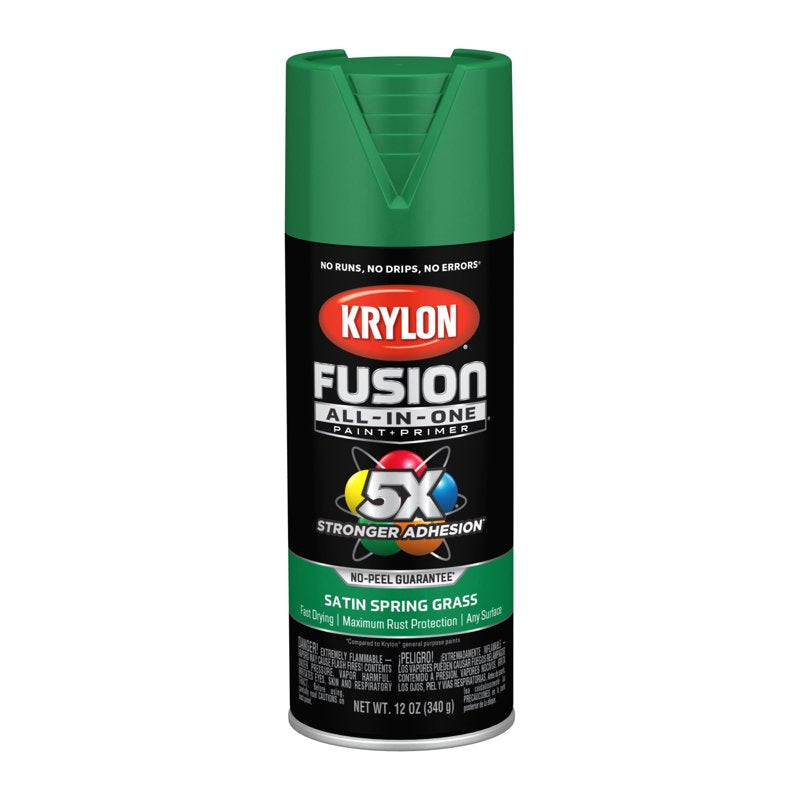 Satin Spring Grass Spray Paint - 2 Pack, 12 oz