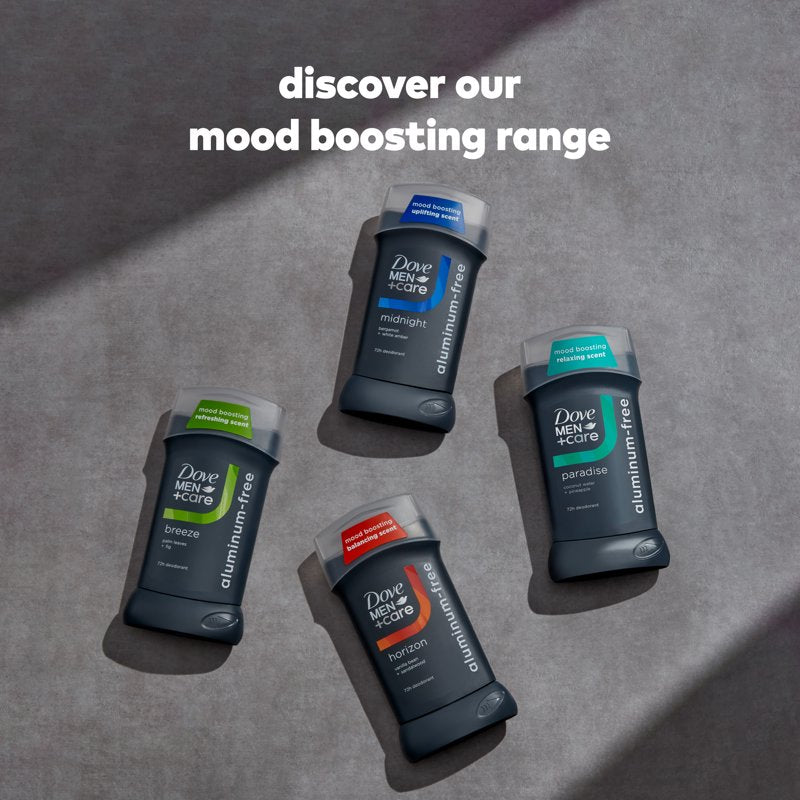 Aluminum-Free Deodorant Stick for Men, 72-Hour Odor Protection, Horizon Scent