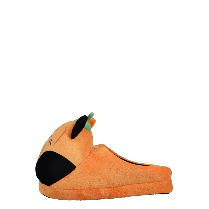 Toddler & Kids Halloween Cam the Cat Pumpkin Slippers - Orange, 4/5 Big Kid