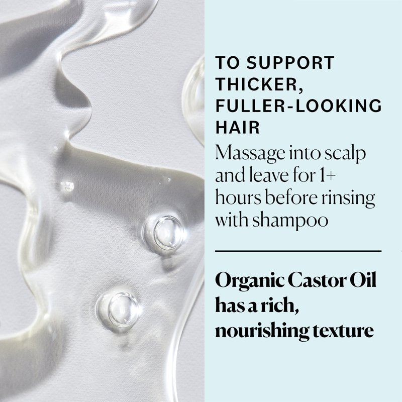 Organic Castor Oil - Nourishes Hair, Lashes & Skin, 16 fl oz
