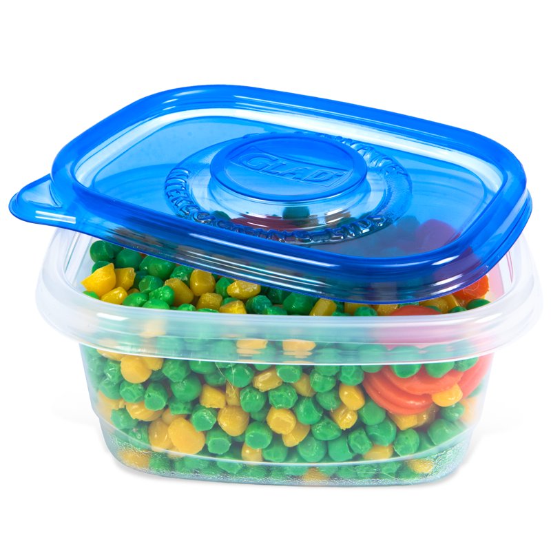BPA-Free Snack Containers with Dressing Cups - 24oz, 4ct
