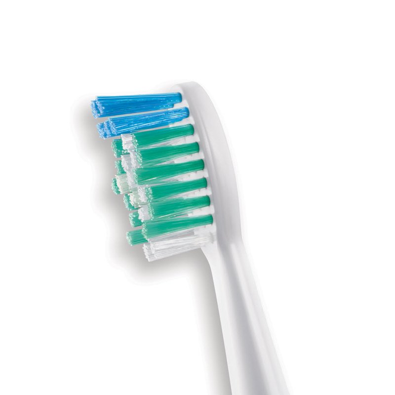 Compact Electric Toothbrush Replacement Heads, Soft Bristles - 3 Pack