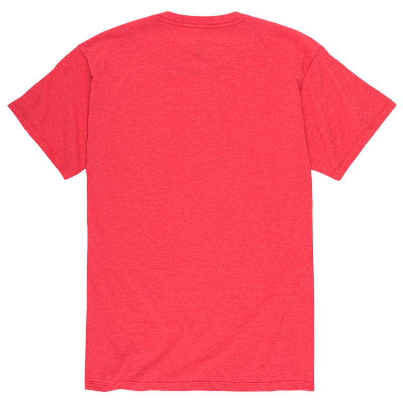 Heather Red Snoopy Chillin Halloween Men's Short Sleeve T-Shirt XL