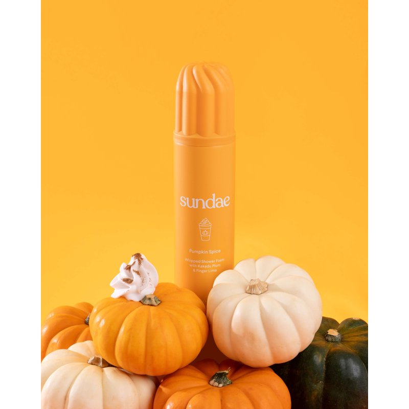Pumpkin Spice Whipped Shower Foam - Hydrating Unisex Body Wash 8.9 oz