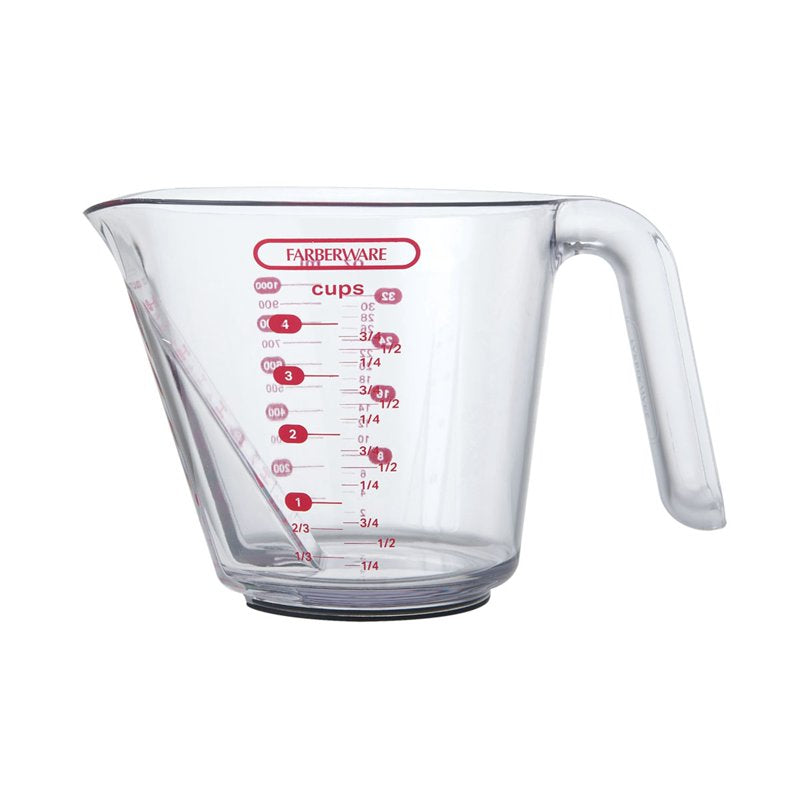 Nesting Measuring Cups Set - 2 Cup & 4 Cup with Easy-Read Design - Crisp