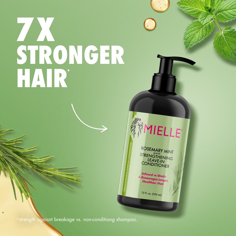 Rosemary Mint Strengthening Leave-In Conditioner with Biotin - 12 fl. oz.