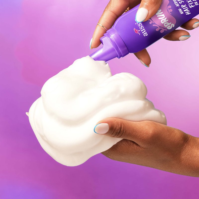 Aussie Scrunch Mousse & Leave-in Conditioner for Curls, 6 oz