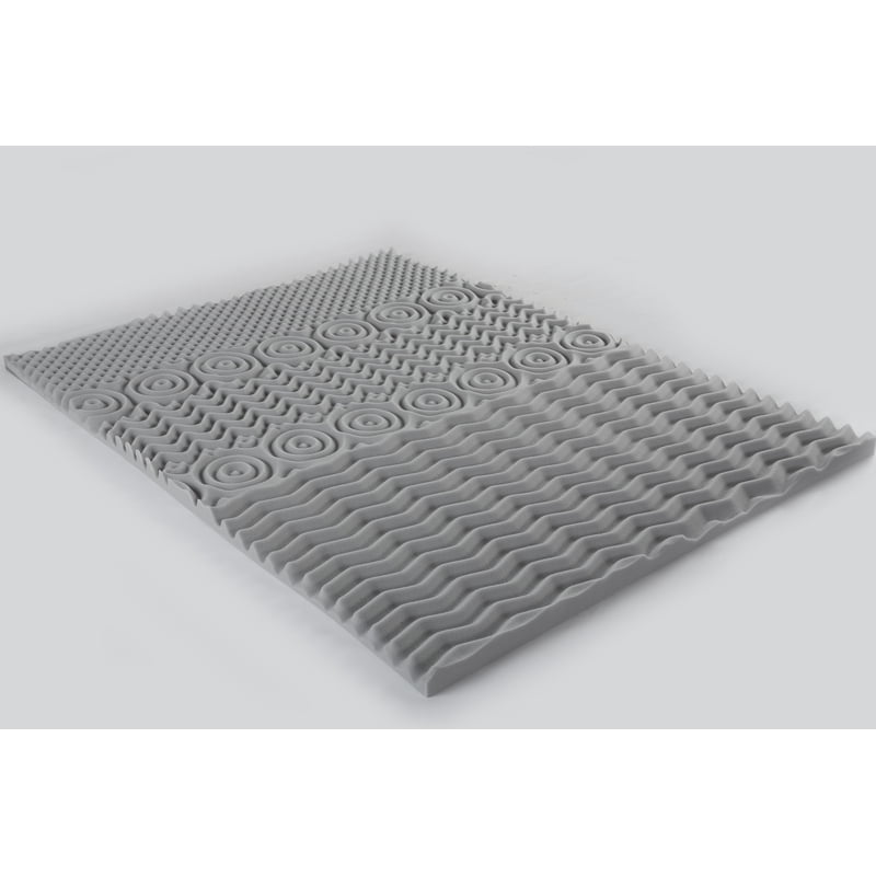 Allswell King 2-Inch 5-Zone Cooling Titanium Memory Foam Mattress Topper