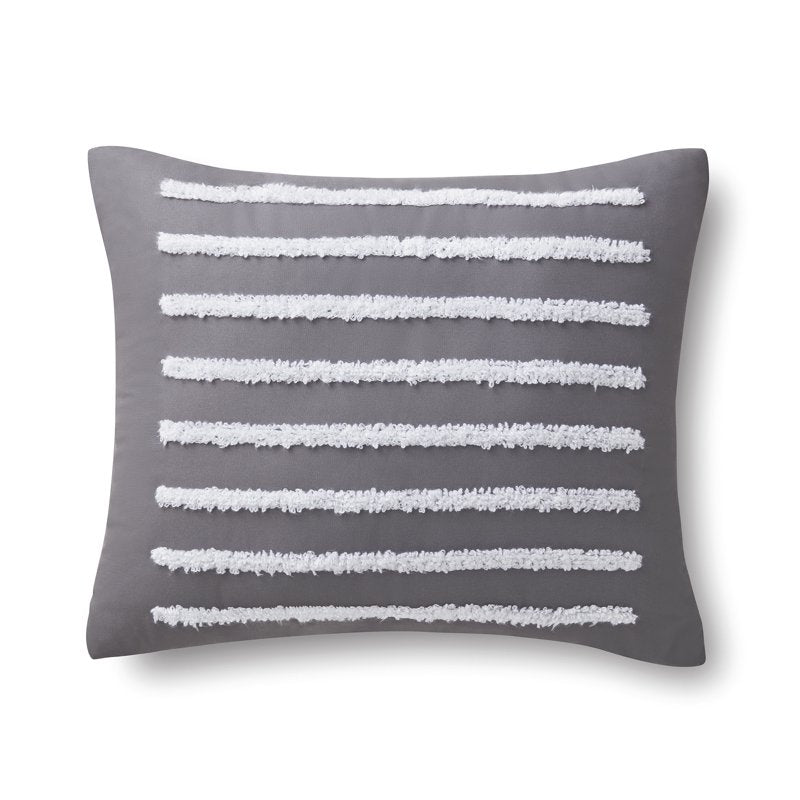 King 10-Piece Bed in a Bag Comforter Set with Sheets - Grey Multi