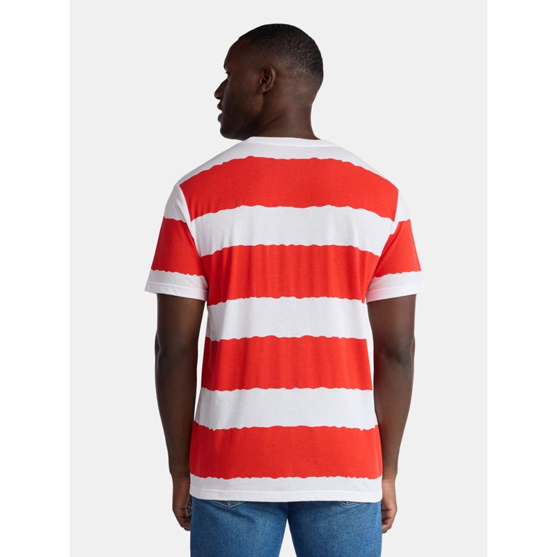 Multicolor Waldo Men's & Big Men's Graphic Halloween T-Shirt & Beanie XS-3XL