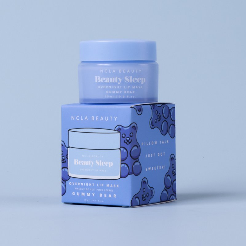 Hydrating Overnight Lip Mask - Vegan Lip Treatment with Shea Butter
