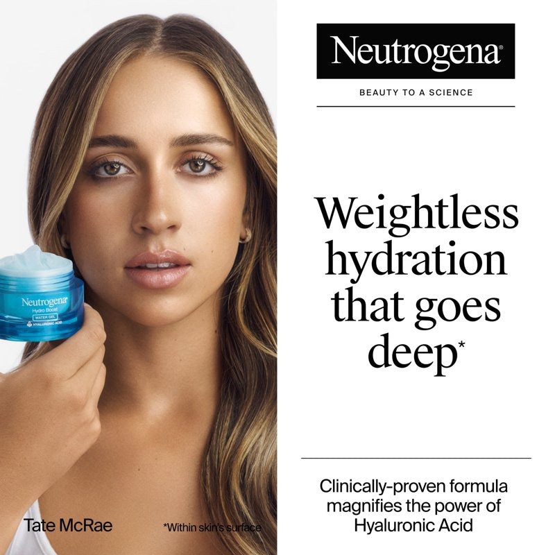Hydrating Skincare Duo Set: Foaming Face Cleanser and Water Gel Moisturizer