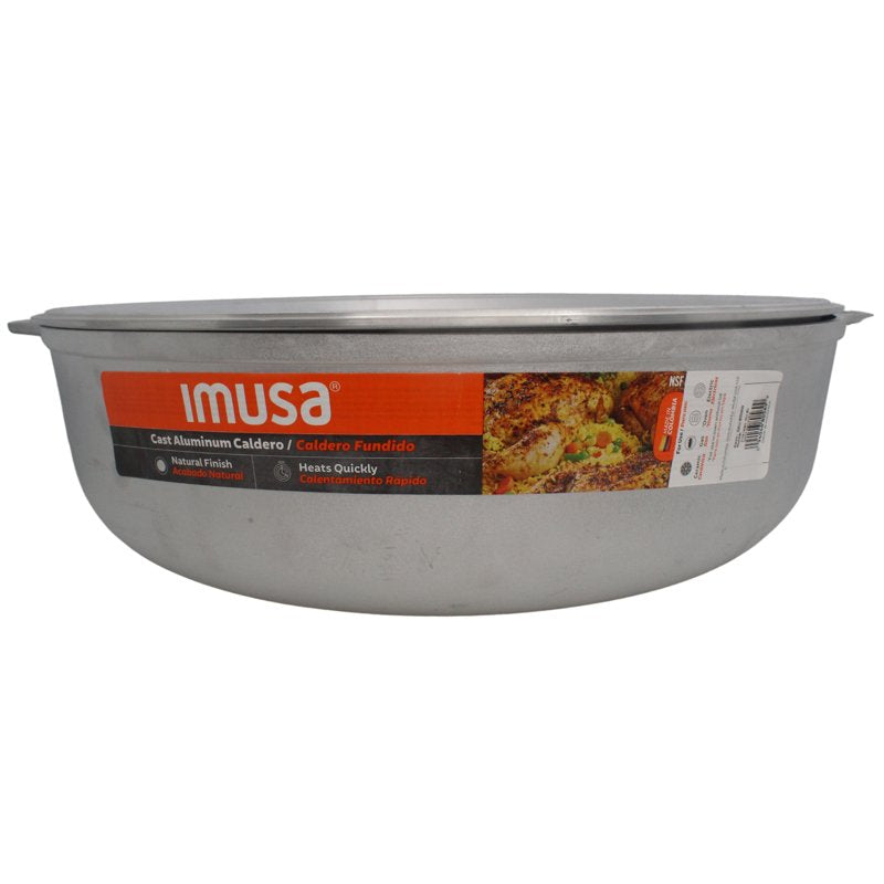 27Qt Cast Aluminum Caldero - Essential Hispanic Cookware