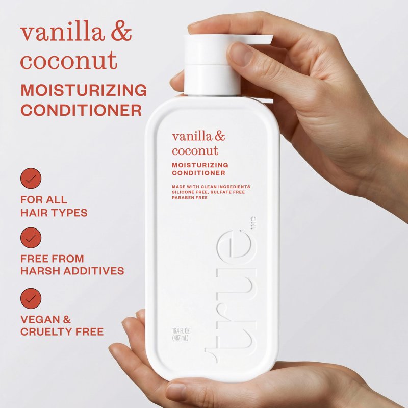 Moisturizing Conditioner with Vanilla & Coconut - 16.4 fl oz