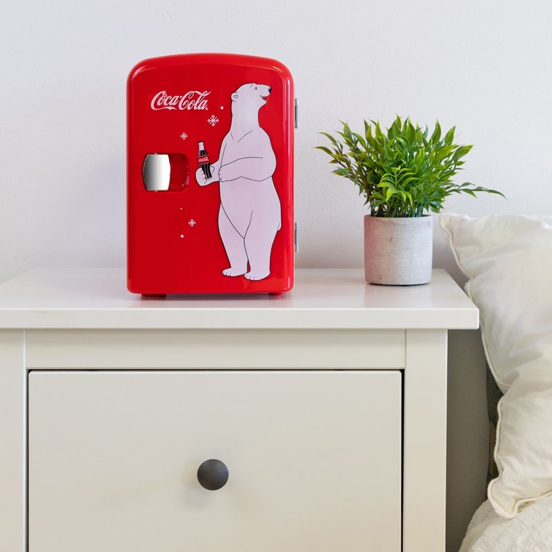 4L Coca-Cola Polar Bear Mini Cooler & Warmer - Red