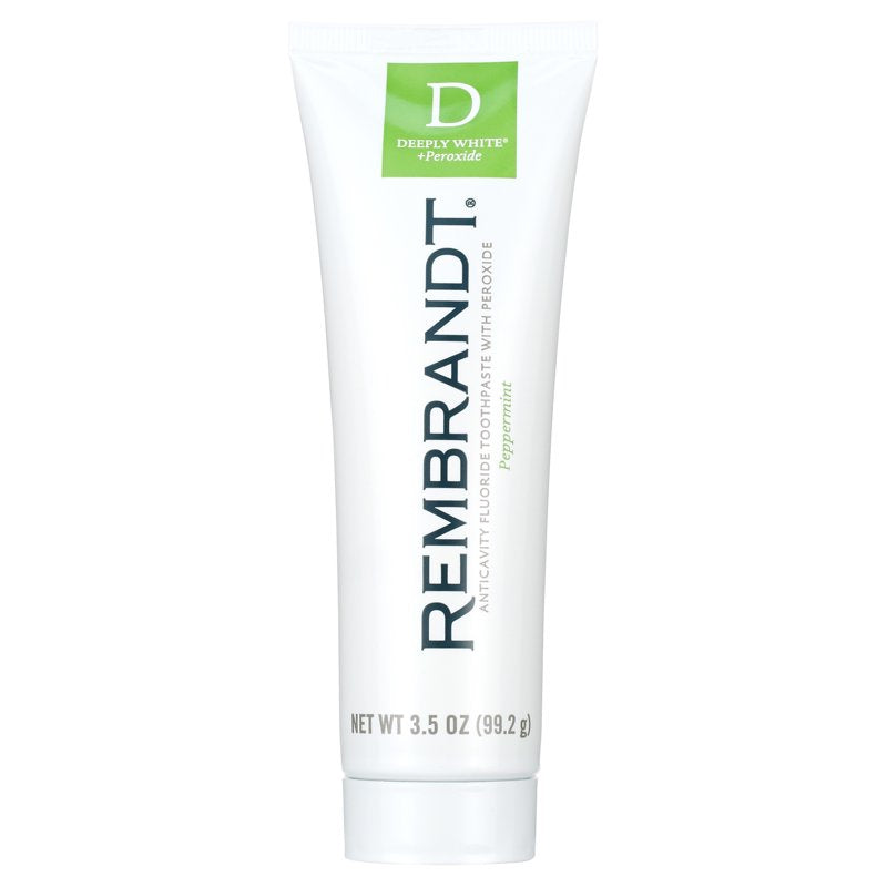 Deep Whitening Toothpaste with Peroxide, Mint Flavor, 3.5 oz - 2 Pack