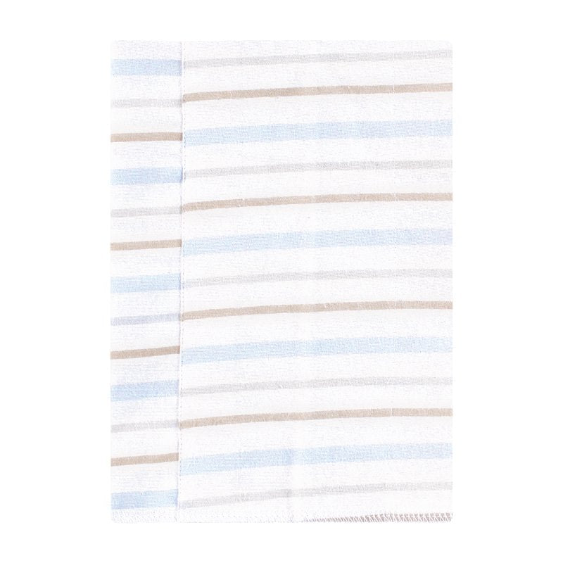 Flannel Burp Cloths Set - Modern Safari Friends 7-Pack