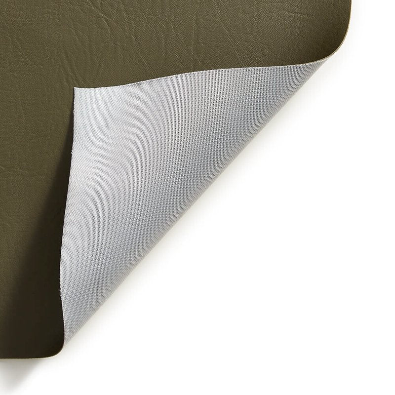 Vinyl Faux Leather Fabric - 54 Inch Olive Craft Material by the Yard