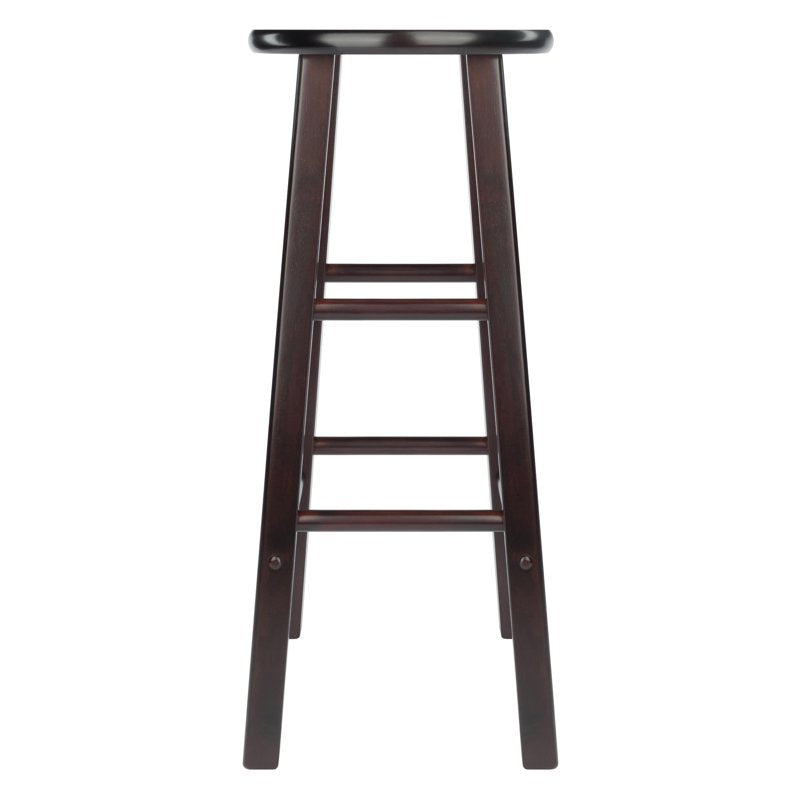Espresso Bar Stools Set - 29" Height, 2-Piece