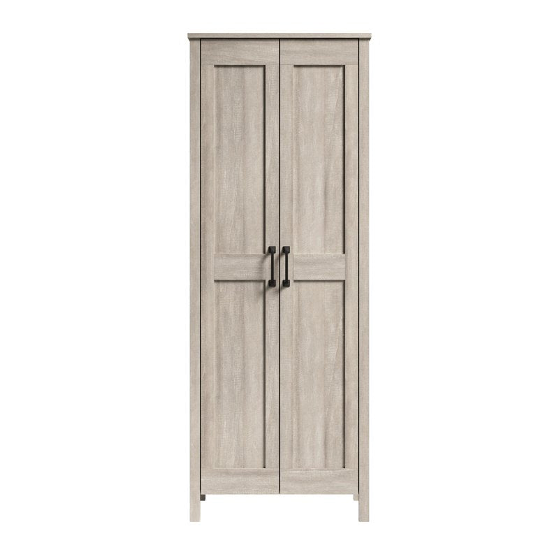 Two-Door Storage Cabinet with Adjustable Shelves - Spring Maple