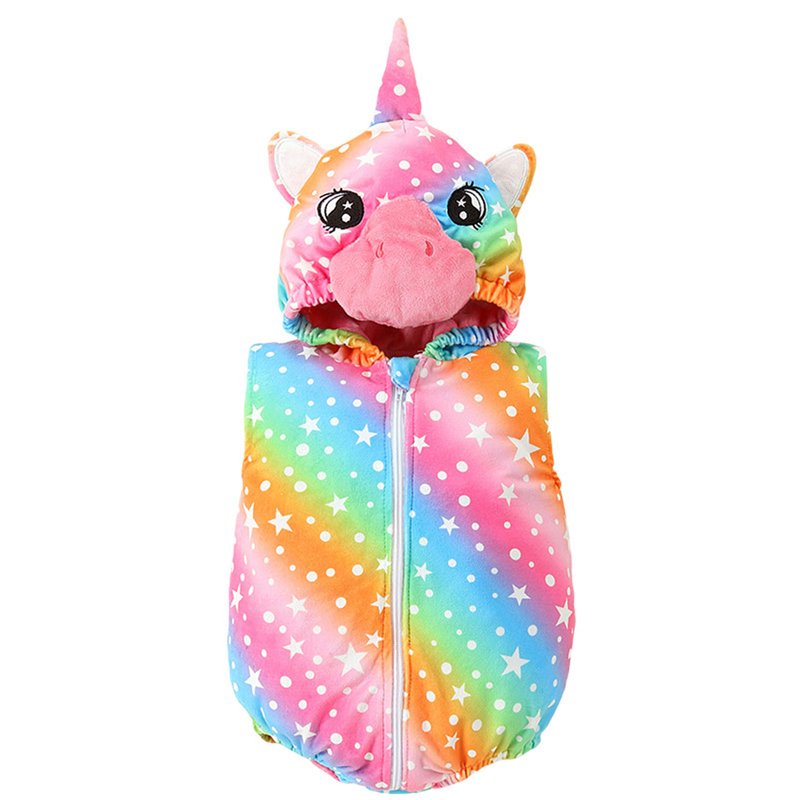 Baby Girl Unicorn Flannel Romper Costume 18-24 Months Halloween Outfit