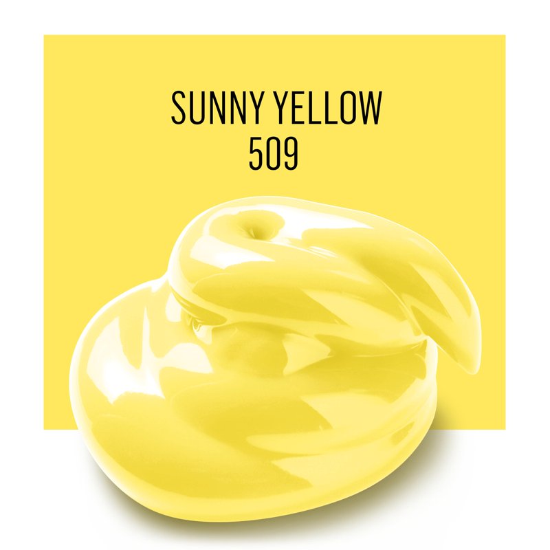 (2 Pack) FolkArt Acrylic Craft Paint - Sunny Yellow, Matte Finish, 2 fl oz - Art & Crafting Supplies