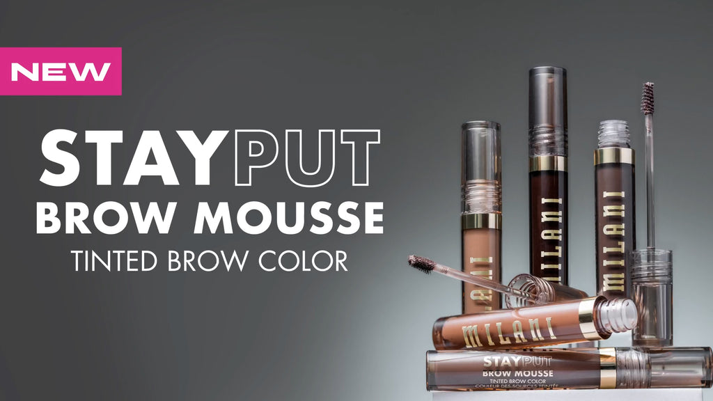 Tinted Brow Mousse, Buildable Thickening Eyebrow Color, Long-Wear