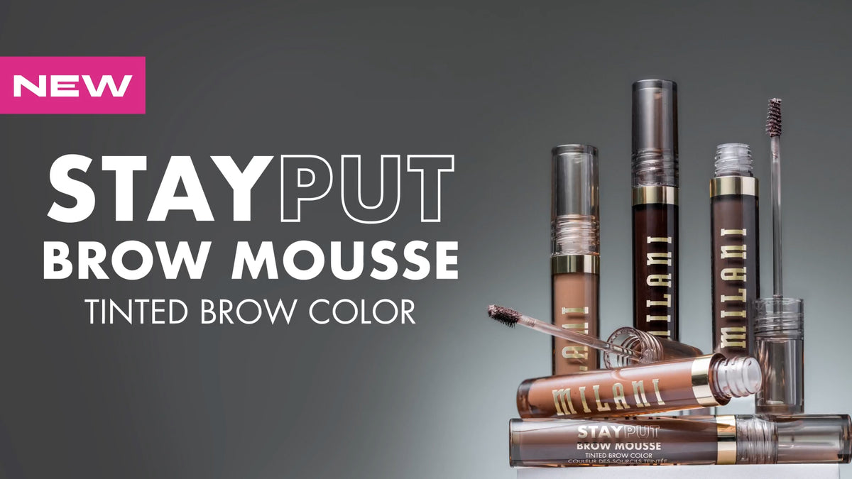 Tinted Brow Mousse, Buildable Thickening Eyebrow Color, Long-Wear