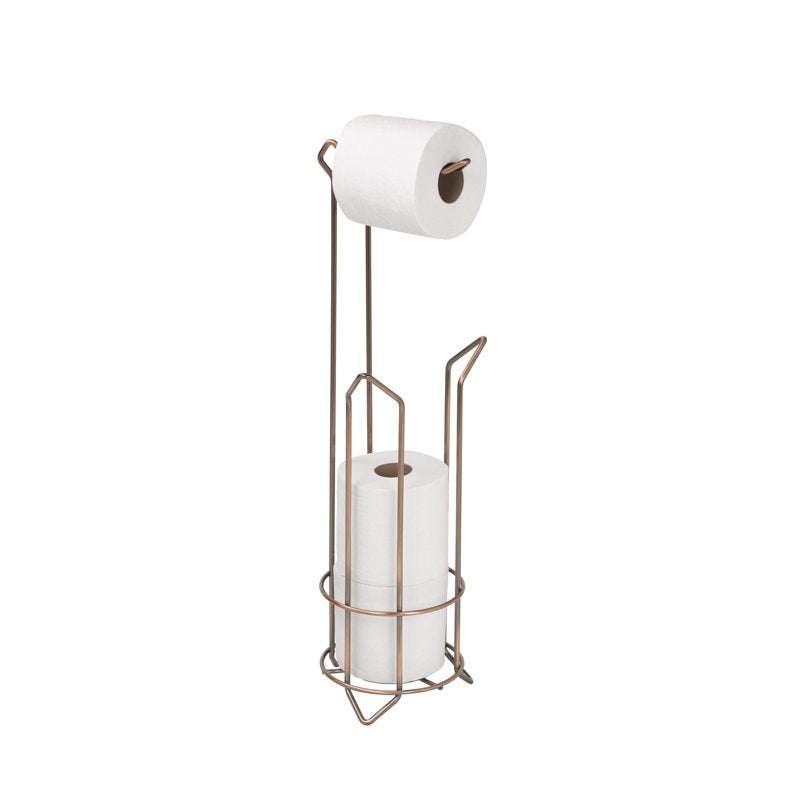 Oil Rubbed Bronze Toilet Paper Holder Dispenser - Holds 3 Rolls