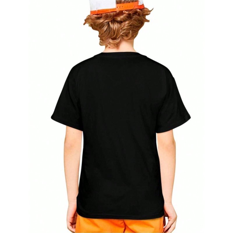 Kids' Cartoon Skeleton Rock Hand T-Shirt - Black, 13Y