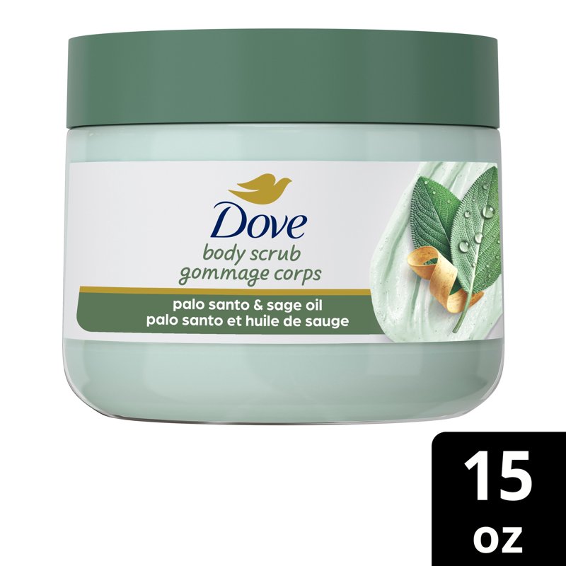 Exfoliating Body Scrub with Palo Santo & Sage Oil - 15 oz