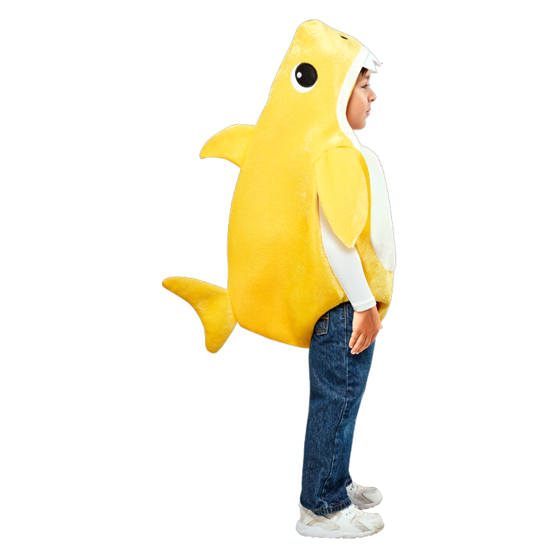 Toddler Baby Shark Halloween Costume - Size 3T-4T, Interactive Sound, Rubies