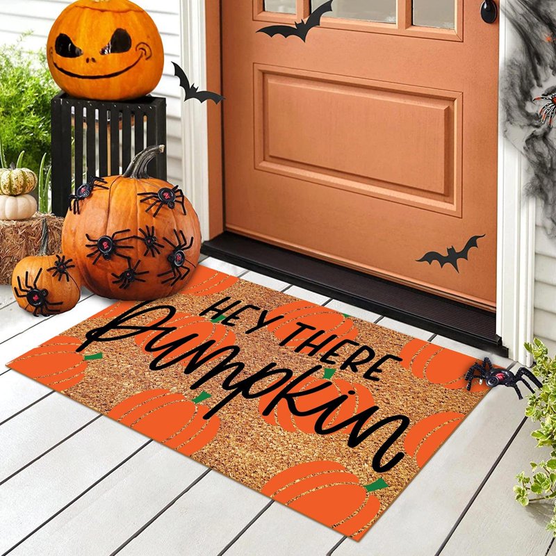 Halloween Door Mat Pumpkin Funny Doormat - Autumn Door Mat Z10007
