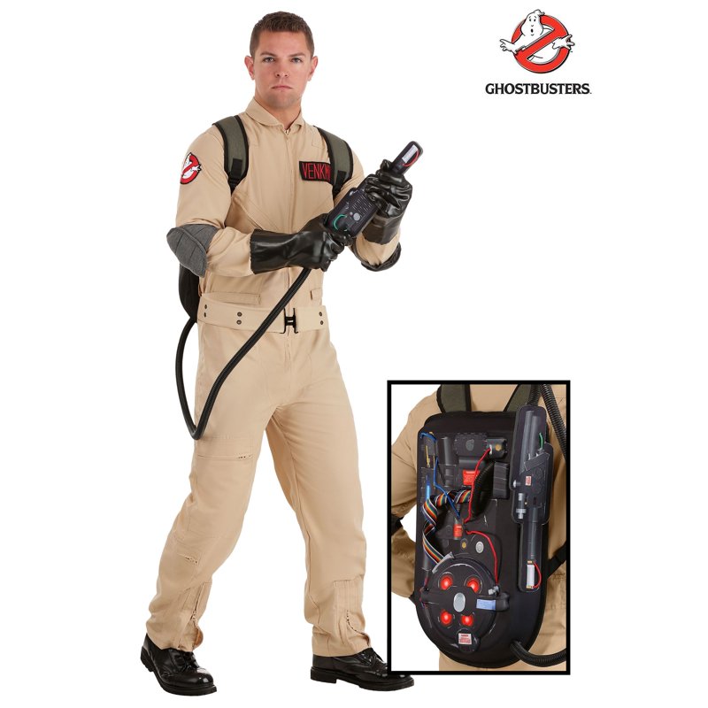 Plus Size Ghostbusters Cosplay Costume 2X - Officially Licensed Uniform