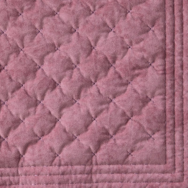 Better Homes & Gardens Violet Gem Tufted Matte Velvet Quilt - King