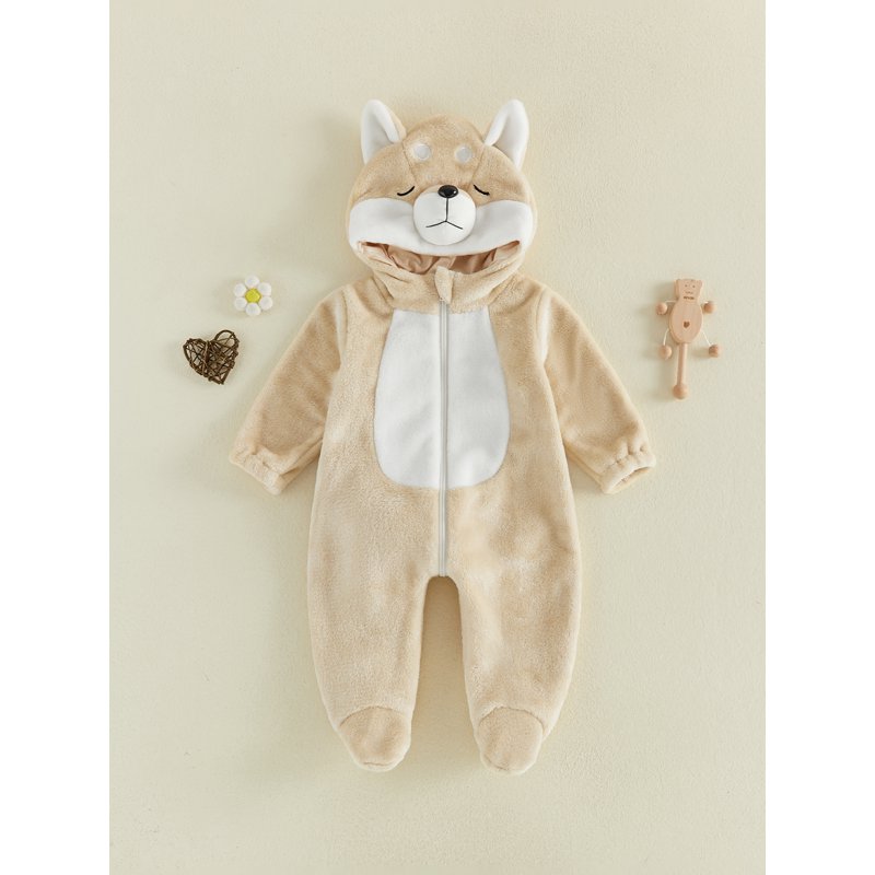 Kids Toddler Baby Halloween Frog Dog Costume - Apricot, 12-18 Months