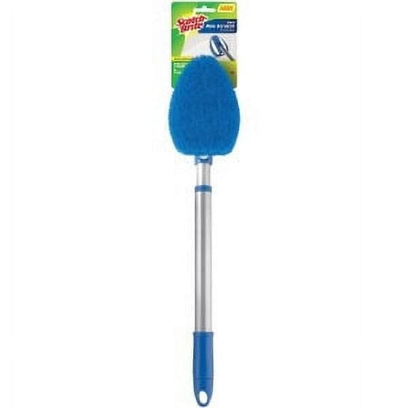 (5 Pack) Bath Scrubber for Soap Scum & Water Spots - Non-Scratch, Long-Lasting Cleaning Tool
