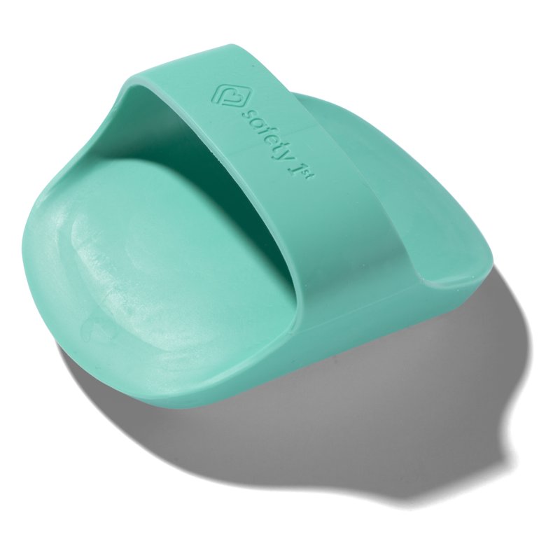 Cradle Cap Soft Bristle Brush for Babies - Aqua
