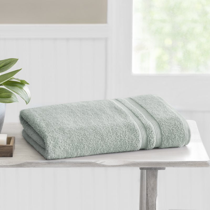 Soft Sea Bath Sheet - 90% Cotton & Recycled Polyester, Oversized 30x62 Inches