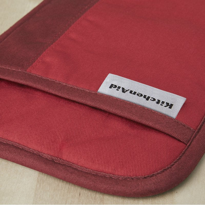 Heat Resistant Pot Holders Set - 2 Piece - Red