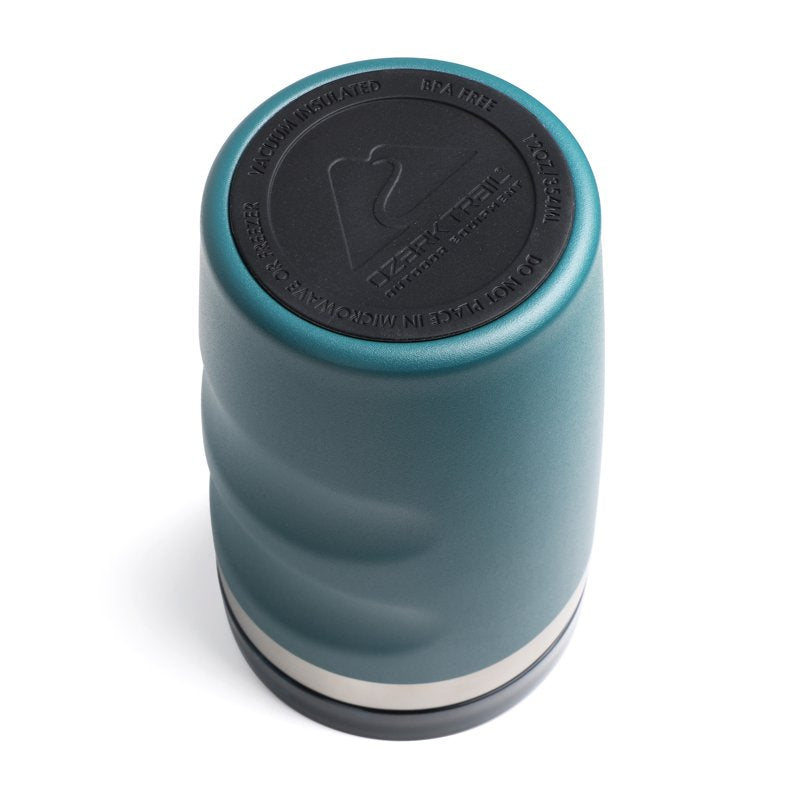 12oz Stainless Steel Insulated Travel Tumbler with Slider Lid - Teal Rain