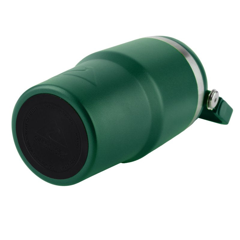 18oz Vacuum-Insulated Stainless Steel Tumbler with Swivel Handle - Dark Green