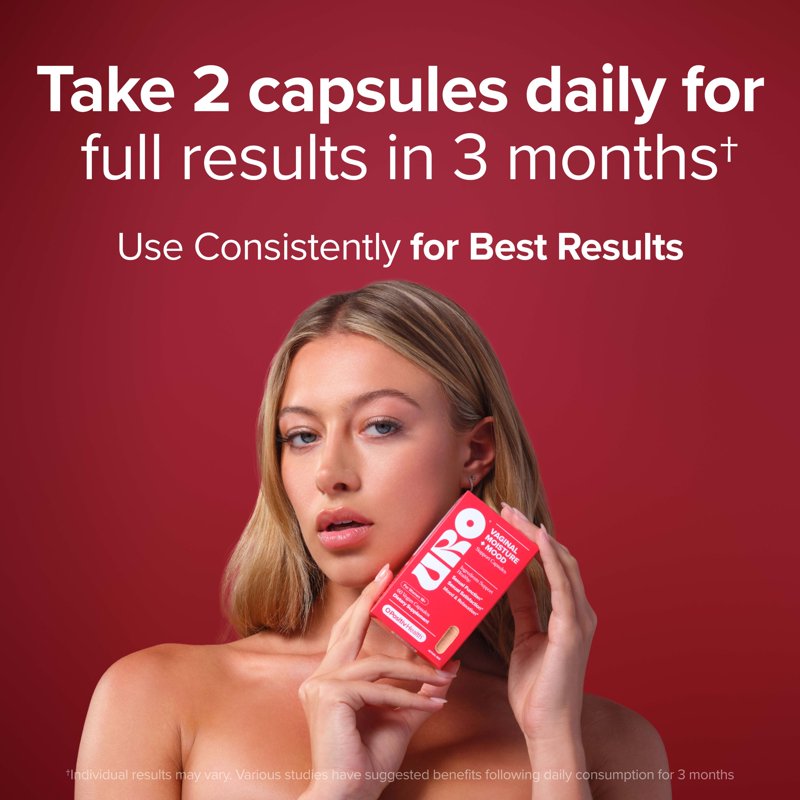 Vaginal Moisture & Mood Support Capsules - 60 Count