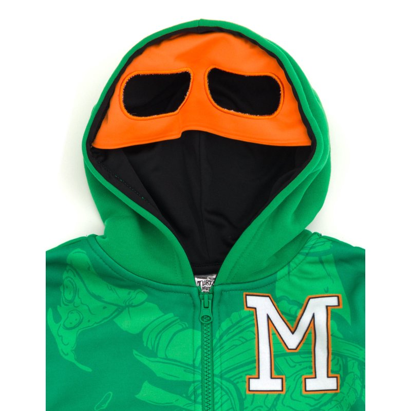 Kids Teenage Mutant Ninja Turtles Cosplay Hoodie - 5T Michelangelo Orange