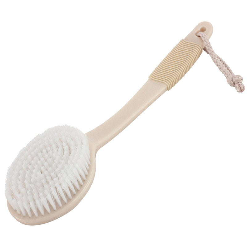 Exfoliating Bath Brush - 13.5 Inch with Firm Bristles