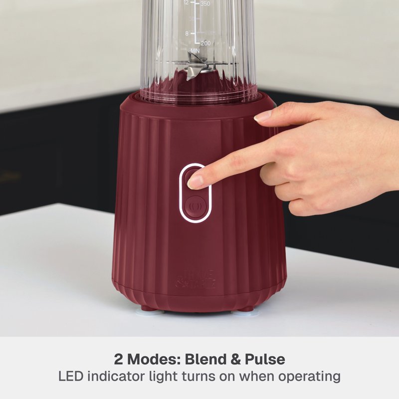 900W Single Serve Blender with Tritan Vessel & Smart Seal Lid - Red
