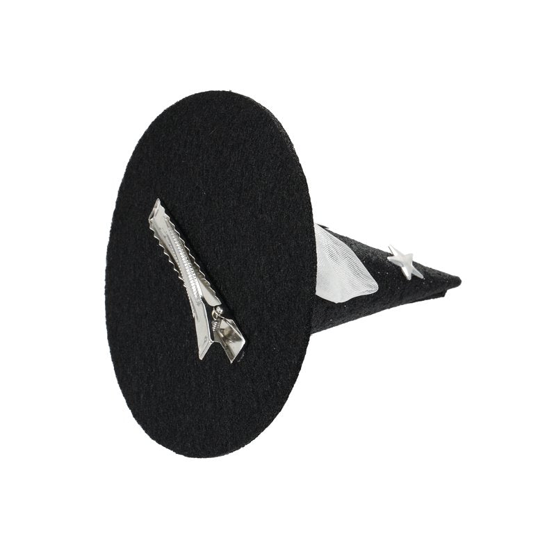 Mini Witch Hat Hair Clip for Halloween - Alligator Style, Multicolor