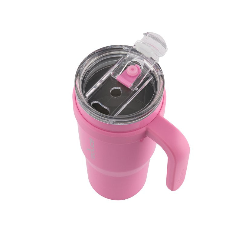 24oz Insulated Stainless Steel Tumbler with Straw & Lid - Peony