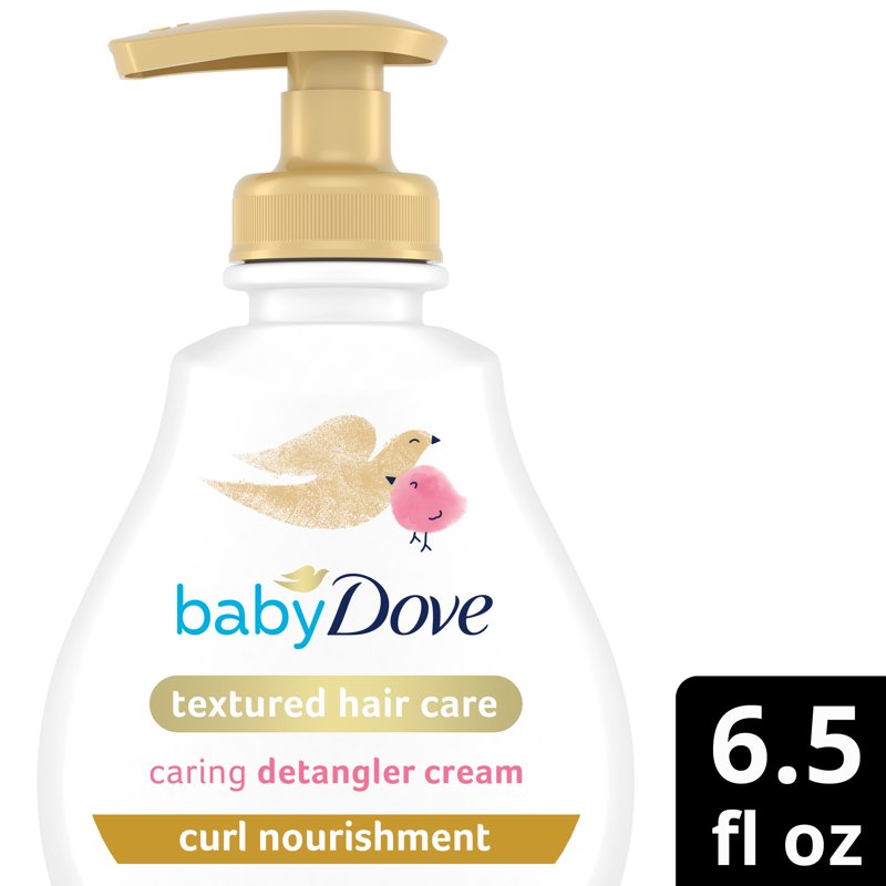 Baby Hair Detangler Cream for Curly Hair - Curl Nourishment, 6.5 Fl Oz